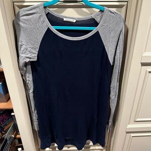 Lollipop Star Raglan Long Sleeve Shirt Large